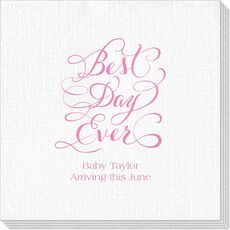 Whimsy Best Day Ever Deville Napkins