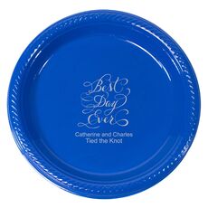Whimsy Best Day Ever Plastic Plates