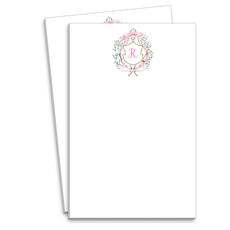Pink Golf Crest Notepads
