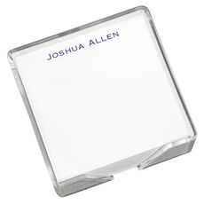 Bellmore Memo Square with Acrylic Holder