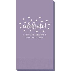 Confetti Dots Celebrate Guest Towels