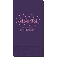Confetti Dots Celebrate Guest Towels