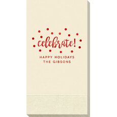 Confetti Dots Celebrate Guest Towels