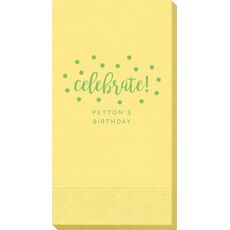 Confetti Dots Celebrate Guest Towels