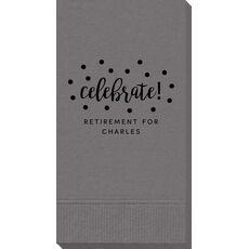 Confetti Dots Celebrate Guest Towels