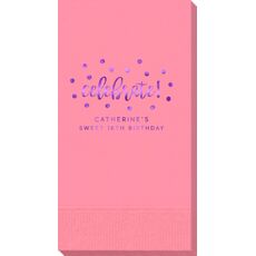 Confetti Dots Celebrate Guest Towels