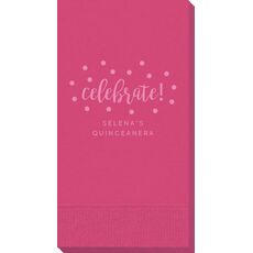 Confetti Dots Celebrate Guest Towels