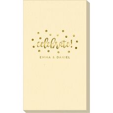 Confetti Dots Celebrate Linen Like Guest Towels