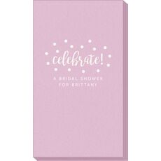 Confetti Dots Celebrate Linen Like Guest Towels