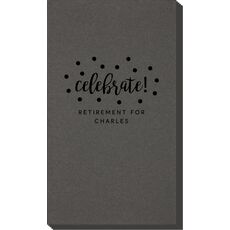 Confetti Dots Celebrate Linen Like Guest Towels