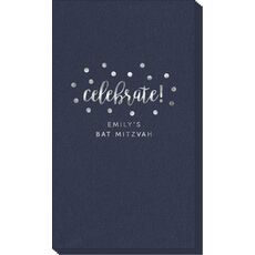 Confetti Dots Celebrate Linen Like Guest Towels