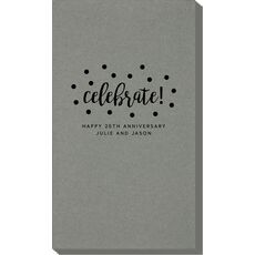 Confetti Dots Celebrate Linen Like Guest Towels