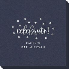 Confetti Dots Celebrate Linen Like Napkins