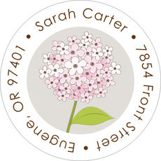 Bliss Round Address Labels