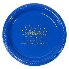 Confetti Dots Celebrate Plastic Plates
