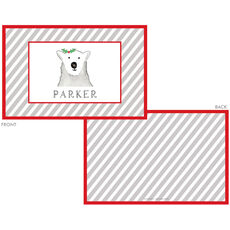 Polar Bear Laminated Placemat