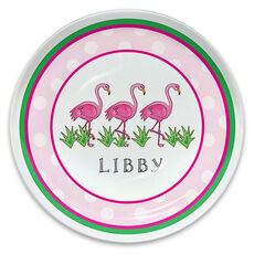 Flamingo Fun Children's Plate