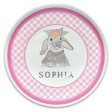 Bunny Love Children's Plate