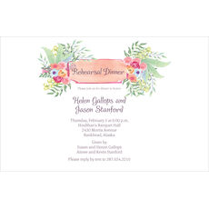 Fresh Floral Bouquet Invitations