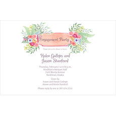 Fresh Floral Bouquet Invitations