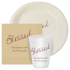 Expressive Script Blessed