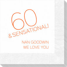 60 and Sensational Napkins