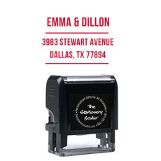 Headline Rectangular Self-Inking Stamp