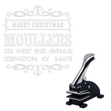 Merry Christmas Embosser