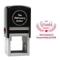 Heart Swag Self-Inking Stamp