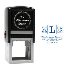 Initial Ribbon Self-Inking Stamp