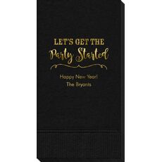 Let's Get the Party Started Guest Towels