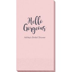 Hello Gorgeous Guest Towels