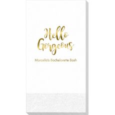 Hello Gorgeous Guest Towels