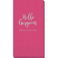 Hello Gorgeous Guest Towels