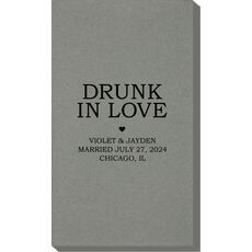 Drunk in Love Linen Like Guest Towels