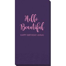 Hello Beautiful Guest Towels