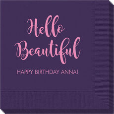 Hello Beautiful Napkins