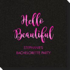 Hello Beautiful Linen Like Napkins