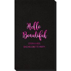 Hello Beautiful Linen Like Guest Towels