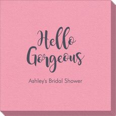 Hello Gorgeous Linen Like Napkins