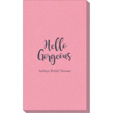 Hello Gorgeous Linen Like Guest Towels