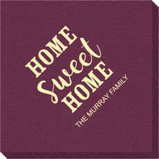 Home Sweet Home Linen Like Napkins