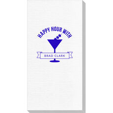 Happy Hour Martini Luxury Deville Guest Towels