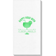 Happy Hour Margarita Luxury Deville Guest Towels