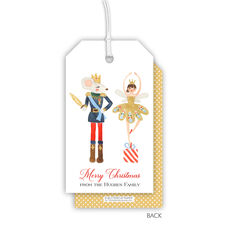 King and Sugar Plum Fairy Hanging Gift Tags
