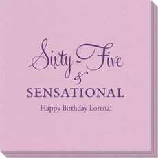 Sixty-Five & Sensational Linen Like Napkins