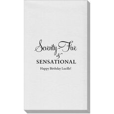 Seventy-Five & Sensational Linen Like Guest Towels