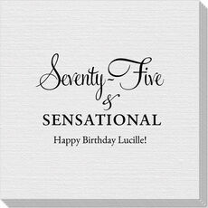 Seventy-Five & Sensational Linen Like Napkins
