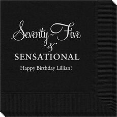 Seventy-Five & Sensational Napkins