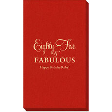 Eighty-Five & Fabulous Linen Like Guest Towels